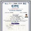 CITC Student's Certificate Sample