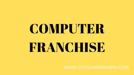 Computer Franchise || Franchise in India