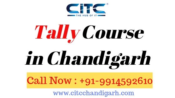 Tally Course in Chandigarh