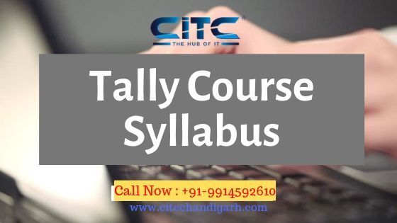Tally Course Syllabus