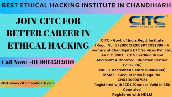 Ethical Hacking Institute in Chandigarh