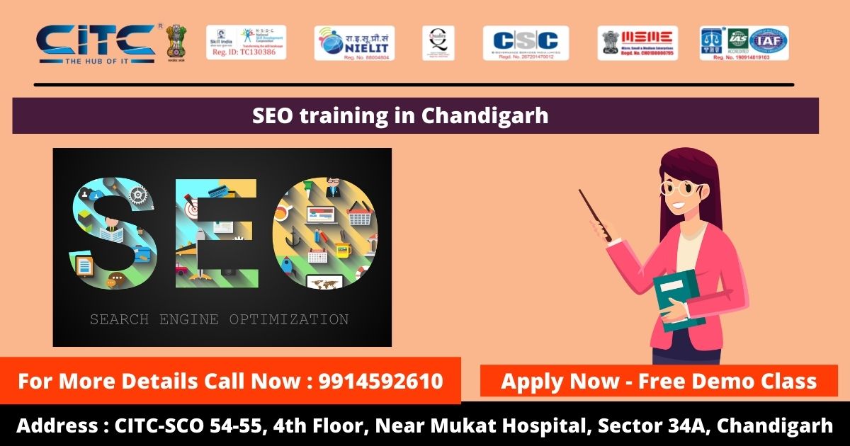 SEO Training in Chandigarh | 100% Job Placement | CITC Chandigarh