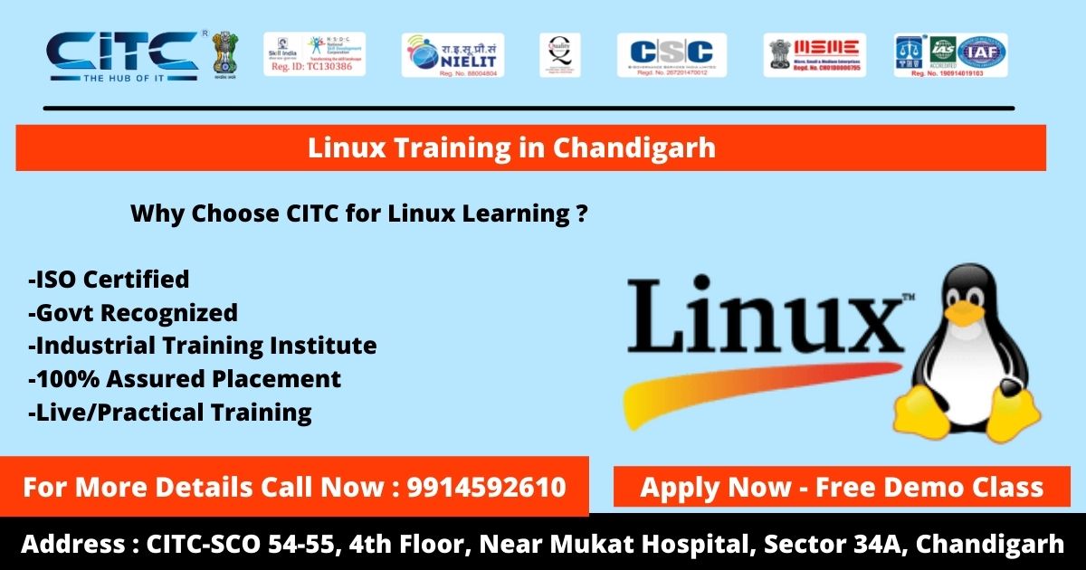 Linux Training in Chandigarh | Linux Learning Centre Chandigarh | CITC