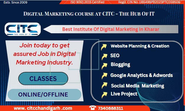 Master Digital Marketing Course with CITC - The Hub of IT