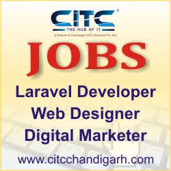 CITC Jobs-Laravel Developer, Digital Marketing Executive