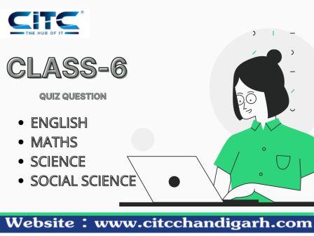 Free online English quiz Class 6th C3 & C4-Set 1